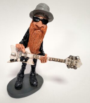 Billy Gibbons ZZ Top Beeldje by Warren Stratford