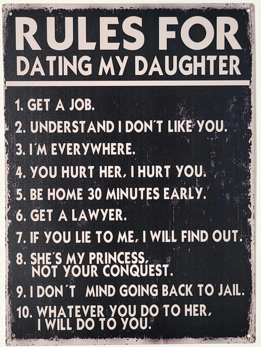 Rules of dating my daughter