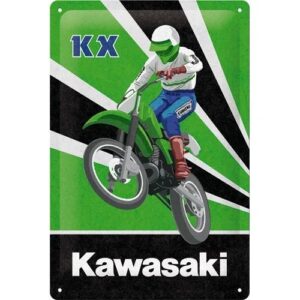 Kawasaki KX crosmotor wandbord