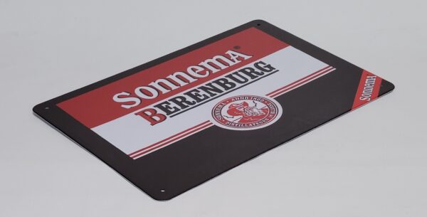 Sonnema Berenburg logo Horizontal wandbord metaal - Afbeelding 3