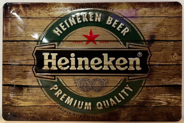 Heineken Bier Wood