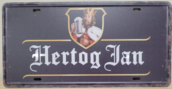 Hertog Jan Mannetje License plate