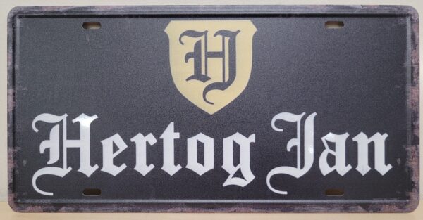 Hertog Jan Logo License plate