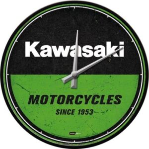 Kawasaki motorcycles 1953 wandklok