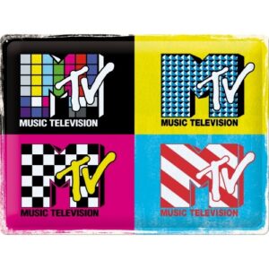 MTV Pop Art reclamebord