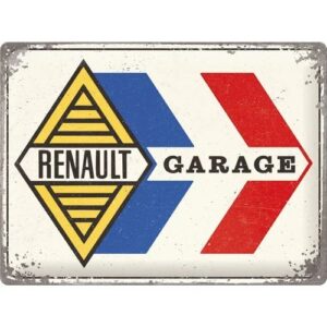 Renault garage wandbord reliëf