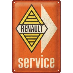 Renault service wandbord relief