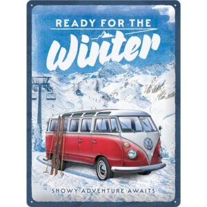 Volkswagen VW Winter wandbord