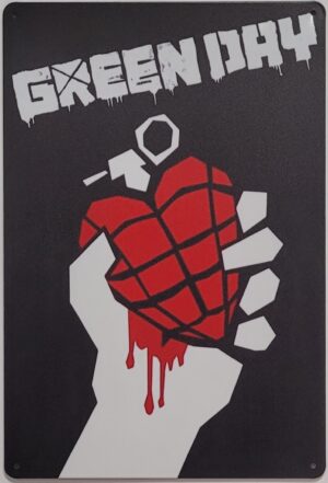 Greenday american idiot wandbord