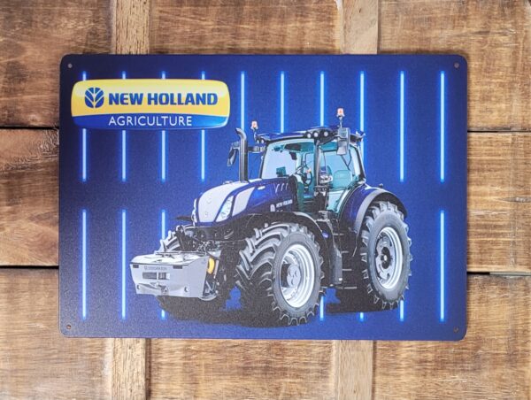 New Holland Agriculture Tractor wandbord - Afbeelding 2