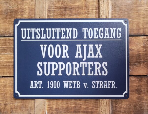 Uitsluitend Toegang Ajax Supporters - Afbeelding 2