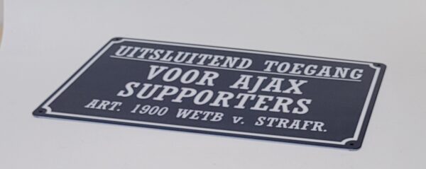 Uitsluitend Toegang Ajax Supporters - Afbeelding 3