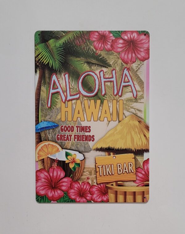 Aloha Hawaii TikiBar wandbord - Afbeelding 4