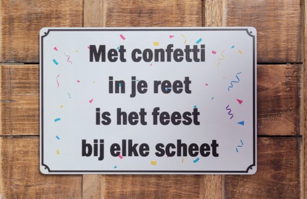 Confetti in je reet - Afbeelding 4