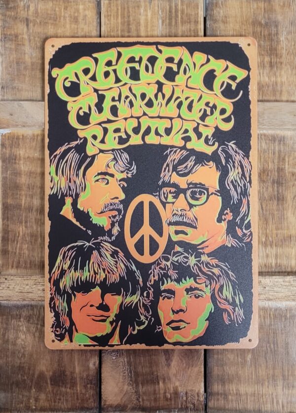 Creedence clearwater revival reclamebord - Afbeelding 2