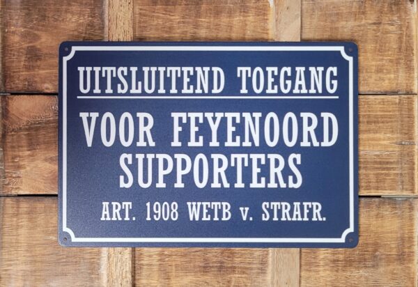 Uitsluitend toegang Feyenoord supporters - Afbeelding 4
