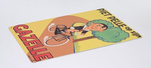 Piet Pelle Gazelle wandbord - Afbeelding 5