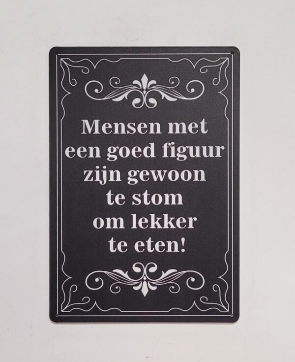 Mensen goed figuur tekstbord - Afbeelding 5