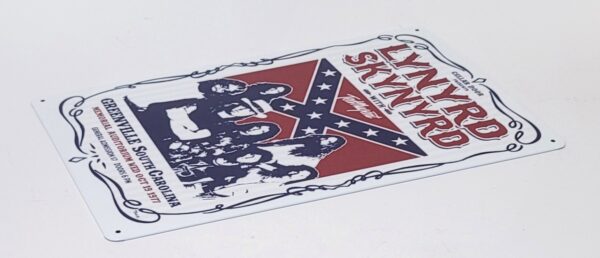 Lynyrd Skynyrd Greenville reclamebord - Afbeelding 3