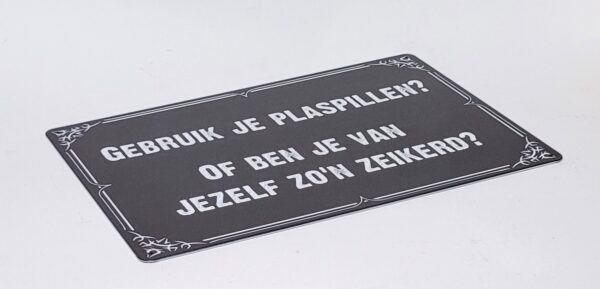 Gebruik je plaspillen wandbord - Afbeelding 3
