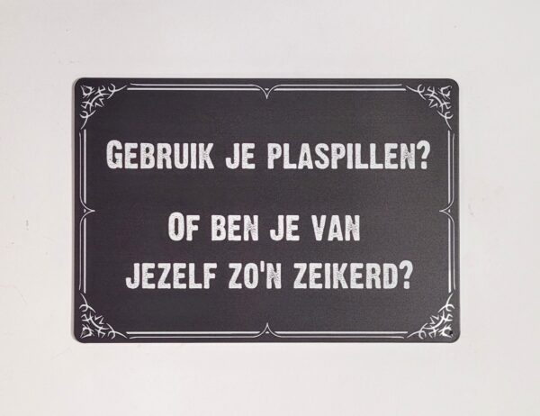 Gebruik je plaspillen wandbord - Afbeelding 5
