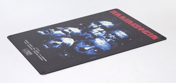 Rammstein Gezichten metalen wandbord - Afbeelding 4