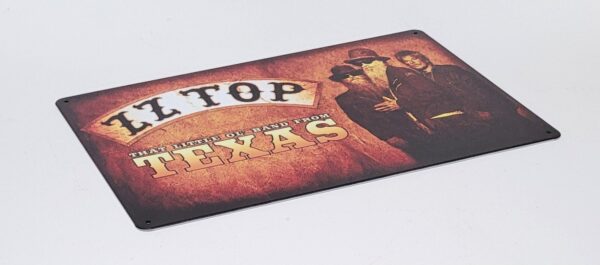 ZZ Top Texas reclamebord - Afbeelding 4