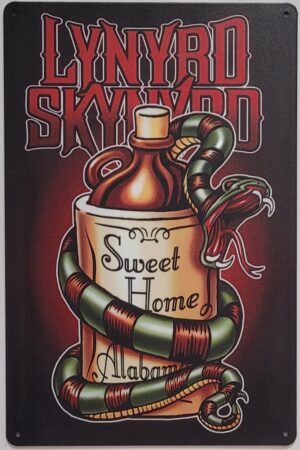 Lynyrd Skynyrd Alabama reclamebord