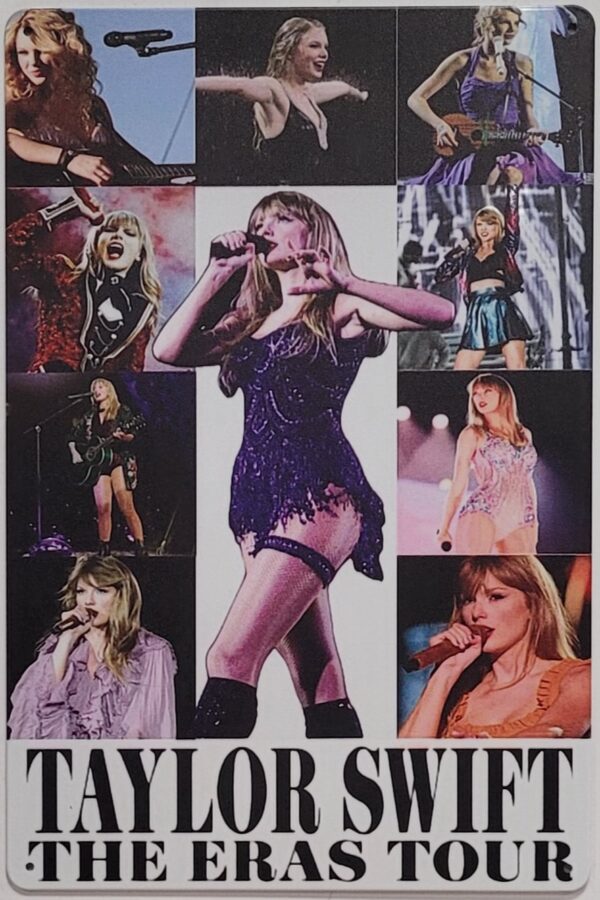 Taylor Swift Eras Tour Reclamebord