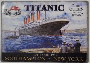 Titanic Queen of ocean wandbord